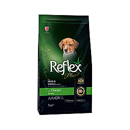 Reflex Plus Tavuk Etli Küçük Irk Yavru Köpek Maması 3 kg