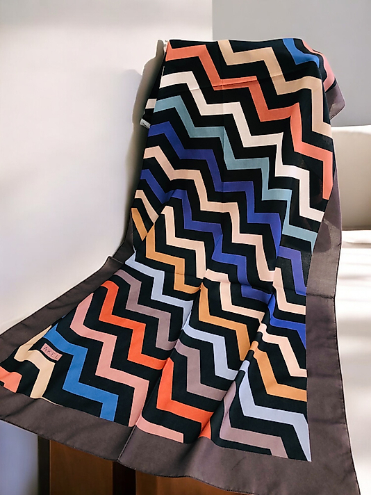 DESENLİ POLYESTER ŞAL DESEN-1