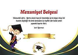 MEZUNİYET BELGESİ