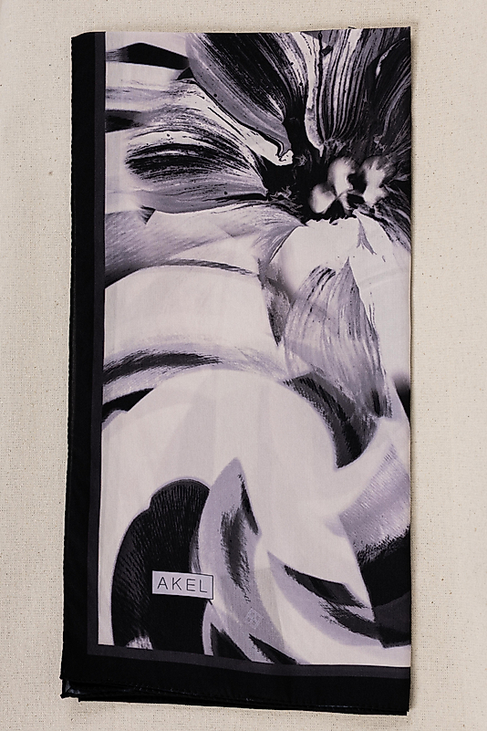 DESENLİ FRANSIZ İPEĞİ EŞARP DESEN-2