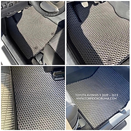 Toyota Avensis 3 2009 - 2013 Kasa Akıllı Premium Eva Oto Paspas (Aksesuarlar Fiyata Dahil Değildir)