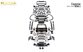 PORSCHE CAYENNE 958.1-9Y0.2 TURBO DÖNÜŞÜM YÜKSELTME SETİ