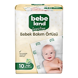 Bebeland Bebek Bakım Örtüsü 10 Adet