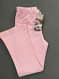 Kız Çocuk Geniş Paça Tayt Pembe