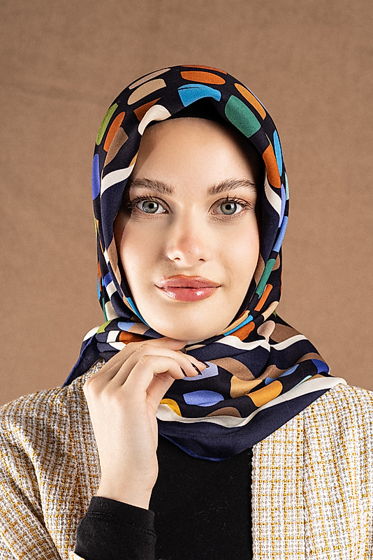 DESENLİ FLOSSY SİLK EŞARP