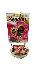 SEVGİM NAPOLİTEN FINDIKLI ÇİKOLATA PEMBE KUTU (2000 GR)