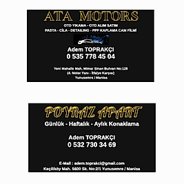 KARTVİZİT ÇİFT YÖN 1000 ADET