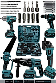 ASSUR ŞARJLI 5'Lİ SET YENİ MODEL SOMUN SIKMA 800NM