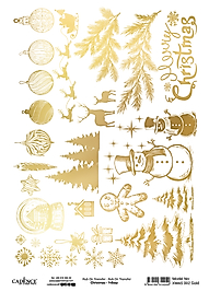 YILBAŞI RUB-ON ALTIN TRANSFER XMAS-002 30X42