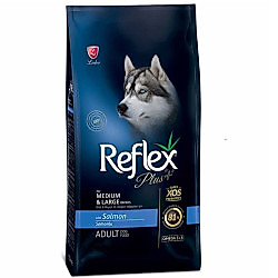 Reflex Plus Somonlu Orta ve Büyük Irk Köpek Maması 3 Kg