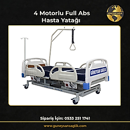 4 Motorlu Full Abs Hasta Yatağı