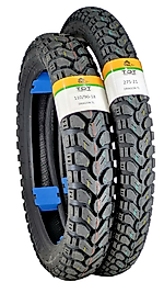 TDT TYRES 110/90-18 VE 275-21 TL (TUBELESS - DUBLEKS) LASTİK TAKIMI DRAGON