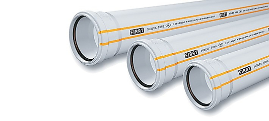 FIRAT 75 X 1000 MM DUBLEX ATIK SU BORUSU 3,00 MM