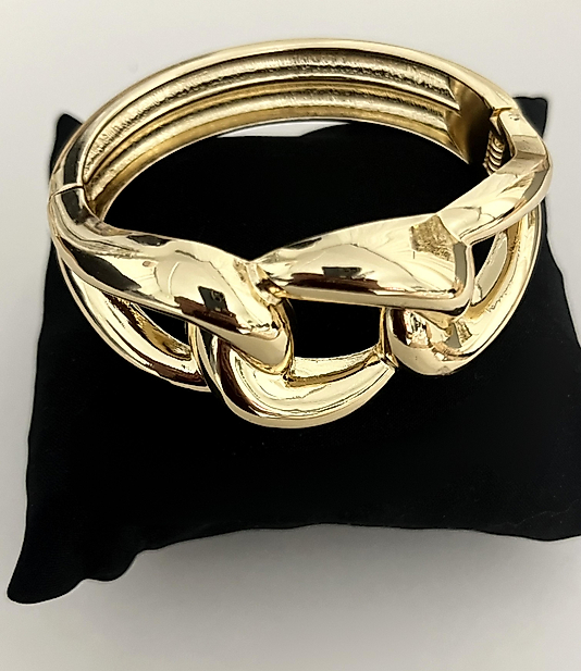 Altın Kaplama Örgü Kelepçe