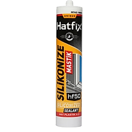 Hatfix Silikonize Mastik Beyaz 450GR