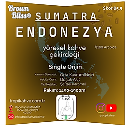 BrownBliss® Endonezya SUMATRA Çekirdek