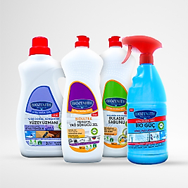 BIOZENITH 4'LÜ FIRSAT PAKETİ (YÜZEY UZMANI + YAĞ SÖKÜCÜ JEL + BULAŞIK SABUNU + BIO GÜÇ MAVİ)