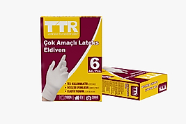 TTR LATEX ELDİVEN 6LI *24AD