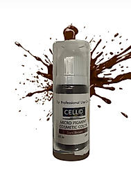 Alman Markası Kalıcı Makyaj Kaş Boyası Microblading Pigmenti Dark Brown