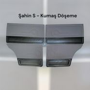 ŞAHİN S KAPI DÖŞEMESİ - KUMAŞ - GRİ RENK