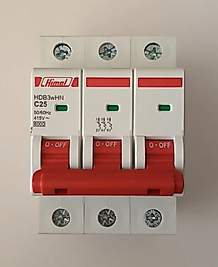 HİMEL HDB3wHN3C25 3X25A 6 KA C TİPİ SİGORTA