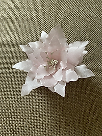 Pink Taffeta Brooch