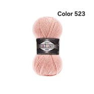ALİZE SUPERLANA MİDİ COLOR 523-KRİSTAL PEMBE