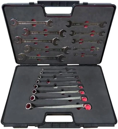 Brio Anahtar İki Ağız Yıldız Set 18 Parça Çantada