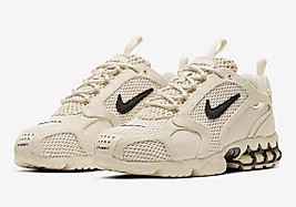 Stussy Nike Zoom  “ Spiridon Caged Fossil