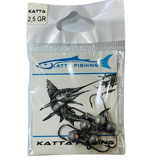 Katta 2,5 gr Jighead 5 Adet