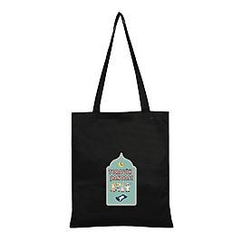 "Teravih Çantası" Baskılı Omuz Çantası Gabardin Kumaş