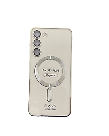 Samsung Galaxy S23 Plus Magsafe Telefon Kılıfı Gümüş