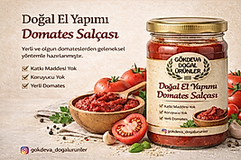 El yapımı köy domates salçası (630g)