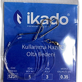 İkado 1251 No:5 Hazır 3'lü Hırsızlı Beden