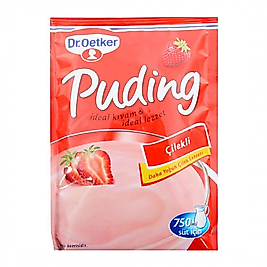 Dr.Oetker Puding Çilek 120 Gr