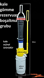 KALE GÖMME REZERVUAR ÇUBUKLU İÇ TAKIM BOŞALTMA GRUBU KLOZET İÇ TAKIM ORJ