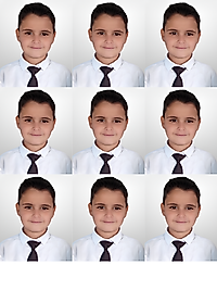 Miracix MRCKLT66 Vesikalık, Biyometrik Fotoğraf Baskısı 9 Adet