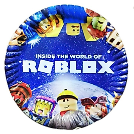 ROBLOX TEMALI KARTON TABAK 8 ADET 23 cm