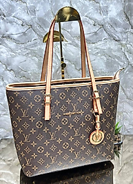 Louis Vuitton - Üstten fermuarlı Tote çanta