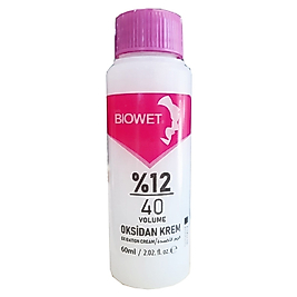 BİOWET OKSİDAN KREM 60ml %12 **40 VOLÜM