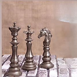 3'lü Satranç Biblo Bronz