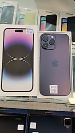 İPhone 2.ci el 14 pro max 128gb mor