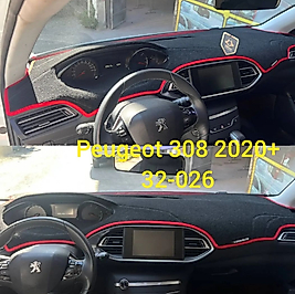 Peugeot 308 2020+ Konsol Torpido 3D Koruma