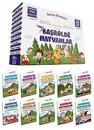 Başrolde Hayvanlar Hikaye Seti (10 Hikaye Kitabı + Değerlendirme