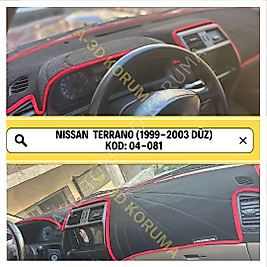 Nissan Terrano 1999 - 2003 DÜZ Konsol Torpido A3D Koruma