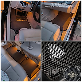 Mercedes W212 2010-2013 Kasa Akıllı Premium Eva Oto Paspas (Aksesuarlar Fiyata Dahil Değildir)