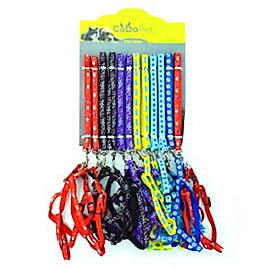 Desenli Küçük Irk Köpek Göğüs Tasması