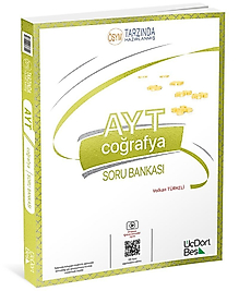 ÜçDörtBeş Yayınları AYT Coğrafya Soru Bankası 2024