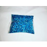 mavi renkli kırık deniz kabuğu 100 gr