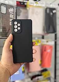 Samsung Galaxy A73 Soft Lansman Telefon Kılıfı Siyah